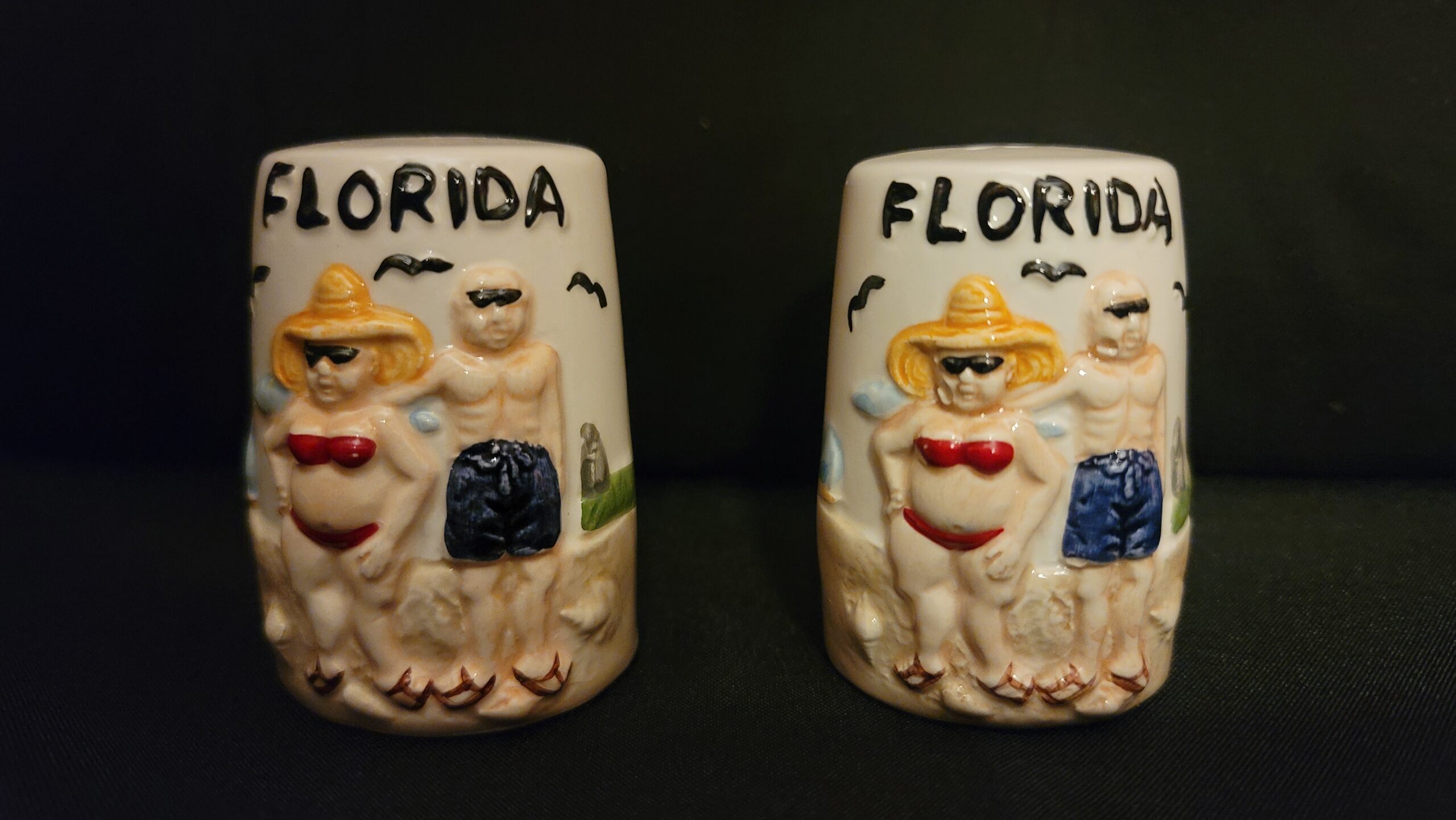 Salt and Pepper Shakers / Old Man and Old Woman