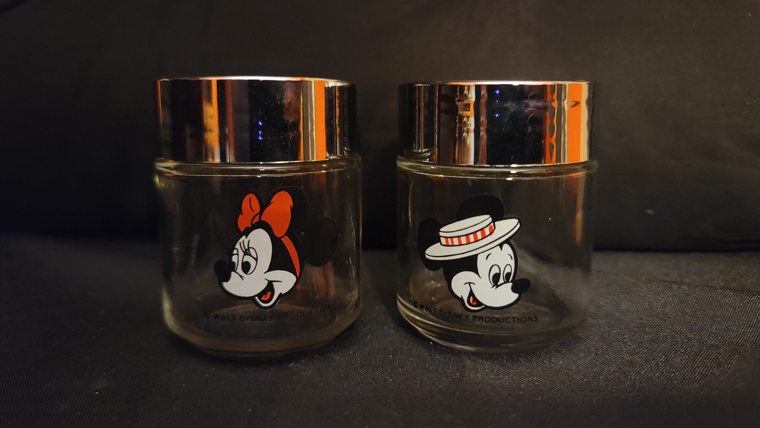 Vintage Salt and Pepper Shakers / Disneyland Mickey & Minnie