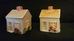 Vintage Salt and Pepper Shakers / Our Town Collection
